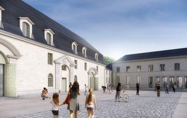 Visuel de l'agence d'architecture du futur musée d'art moderne à Fontevraud 