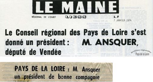 Coupures de presse janvier 1974