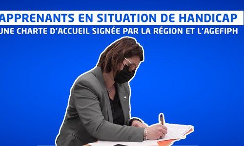 Pays de la Loire : signature de la Charte d’accueil des apprenants en situation de handicap