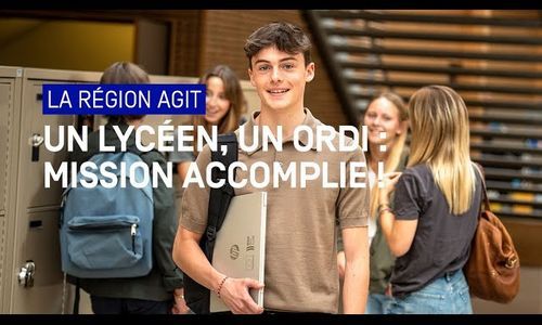 Un lycéen, un ordi : mission accomplie ! Comment me connecter la première fois ?