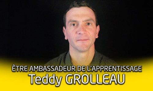 Portrait d'ambassadeur de l'apprentissage : Teddy Grolleau