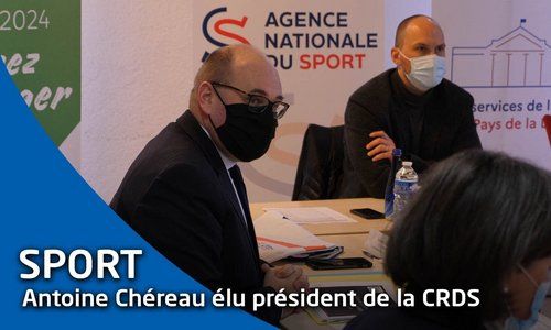 Installation de la nouvelle Conférence Régionale du Sport (CRDS) - Antoine Chéreau élu président